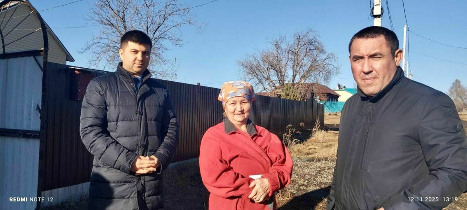 Радий Хәбировҡа мөрәжәғәт иткән әсәнең йортона газ үтәсәк