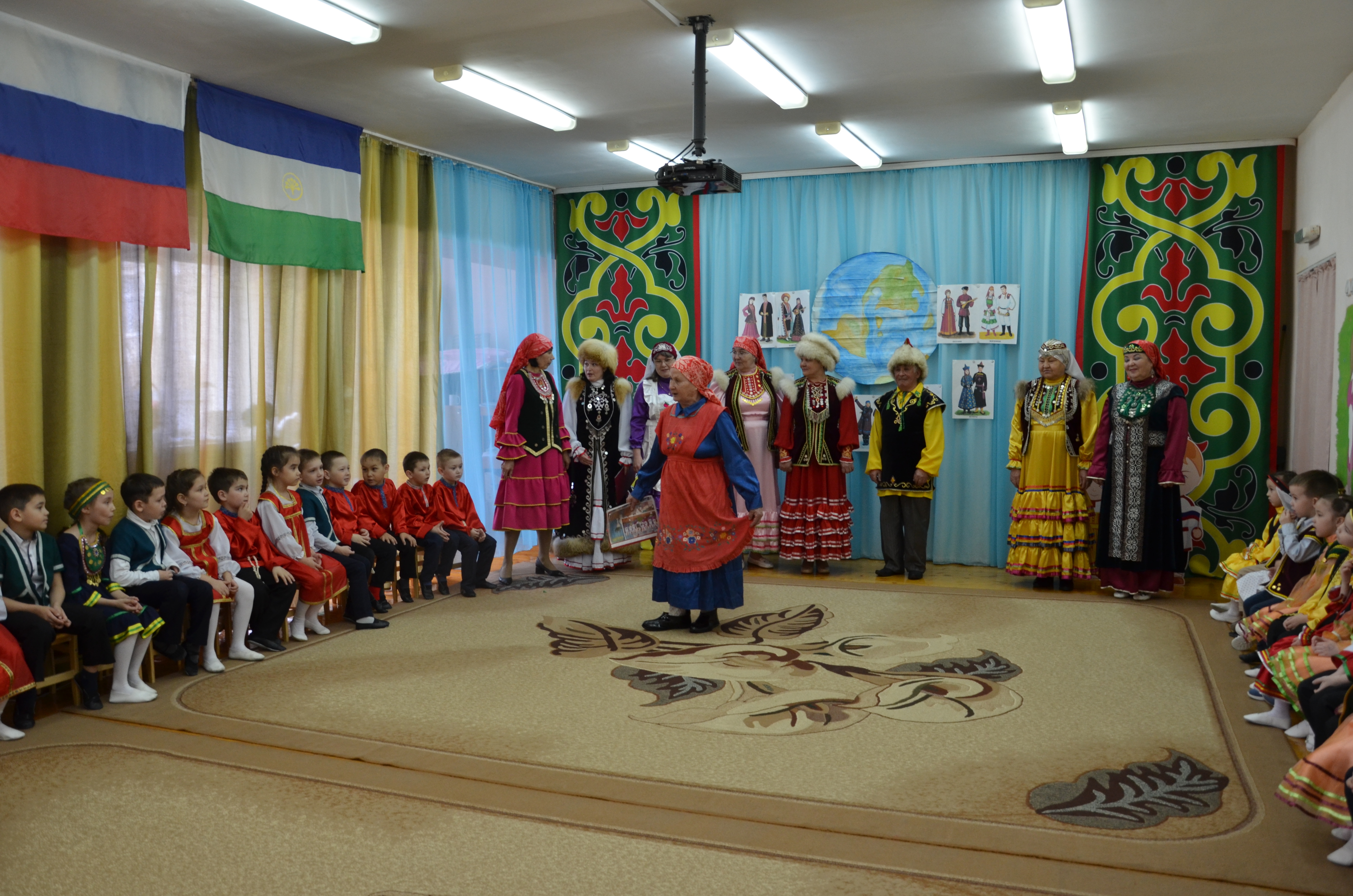 “Күк сәскә”лә — сағыу байрам