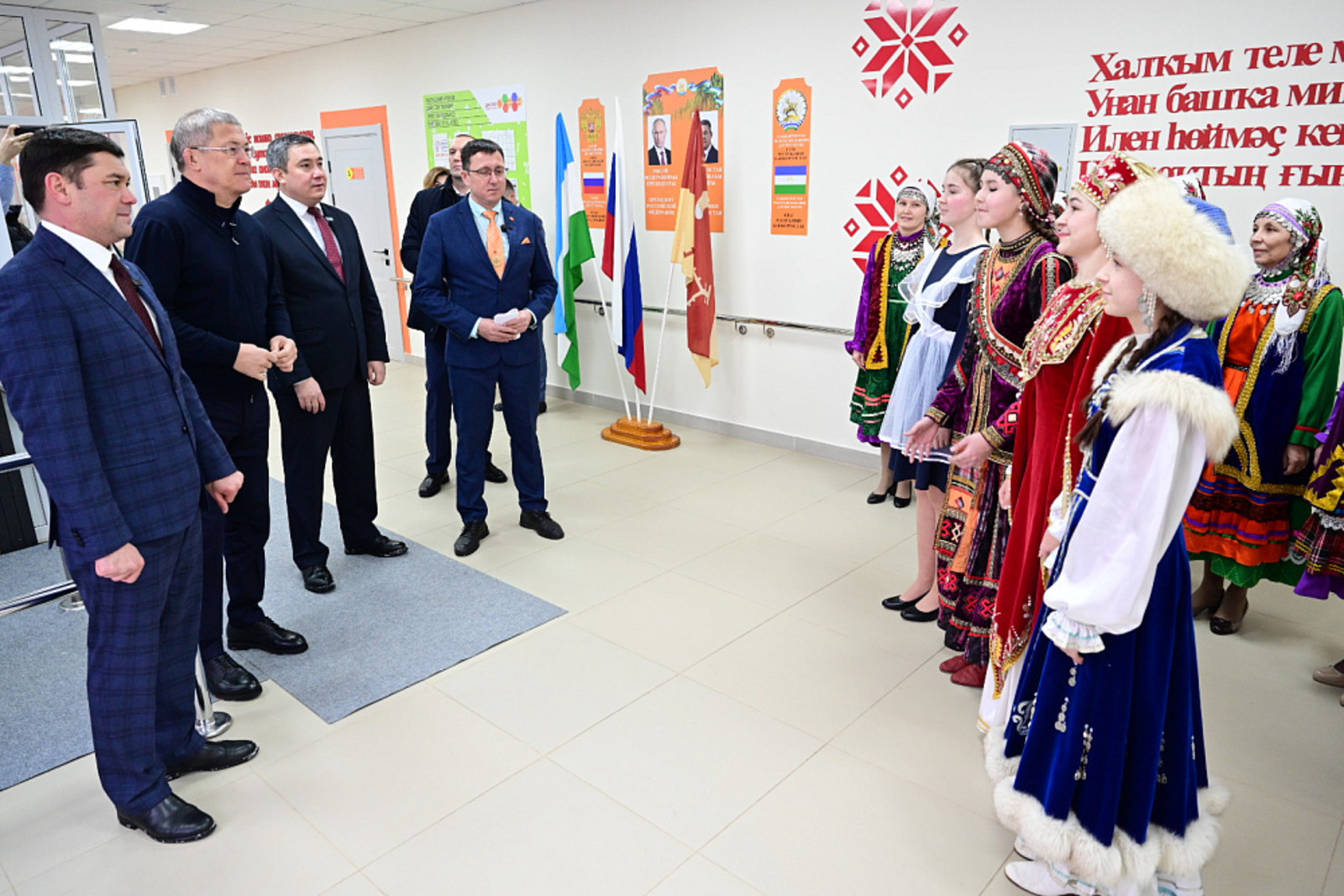 Кластарҙа – яңы йыһаз, ашханала – заманса ҡорамалдар