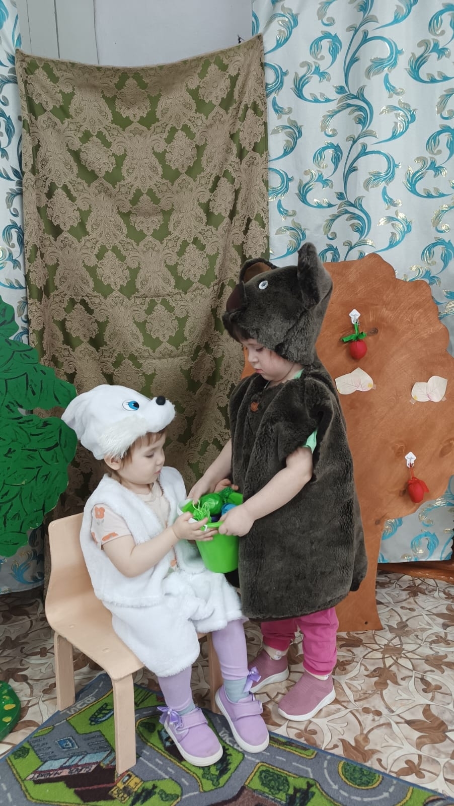 Кескәй артистар һоҡландыра