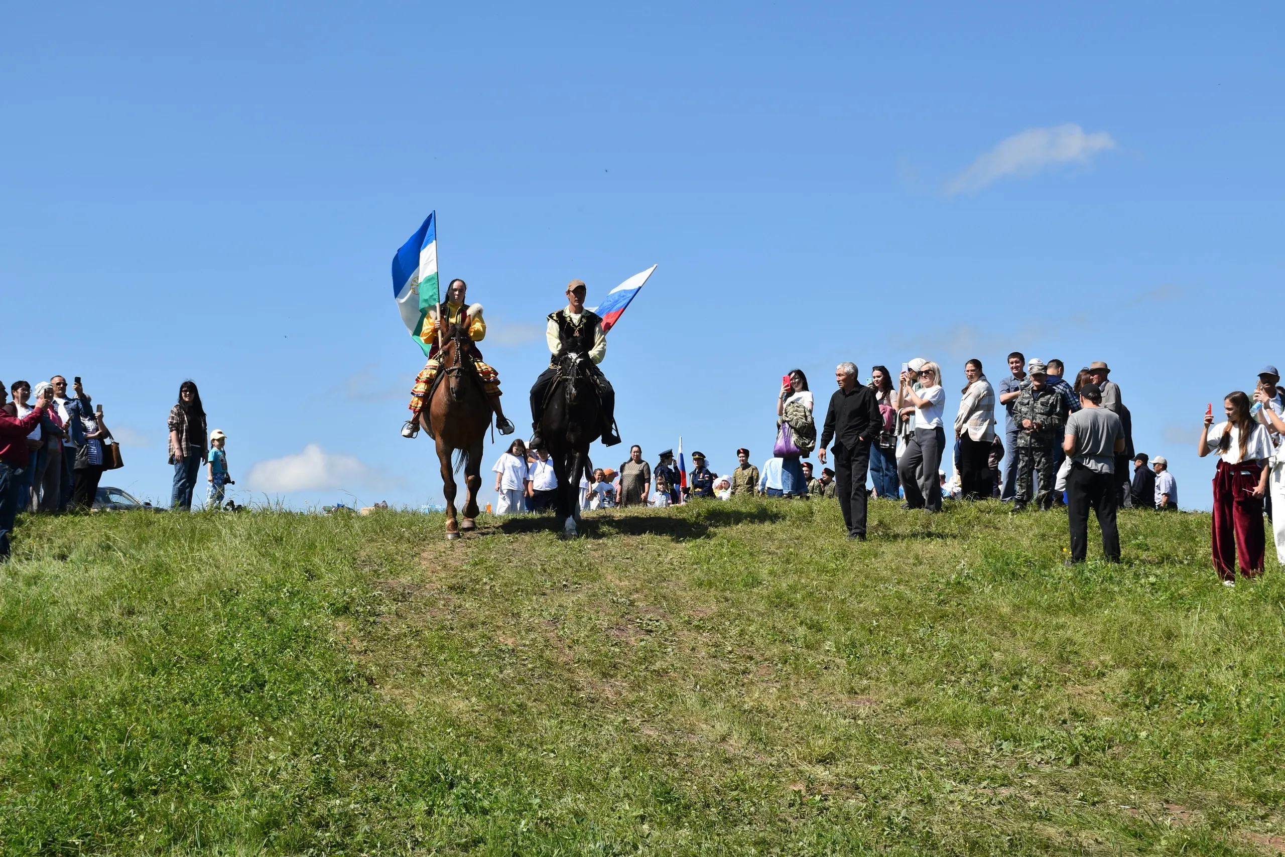 Упҡанкүлдә ауылдаштар осрашты