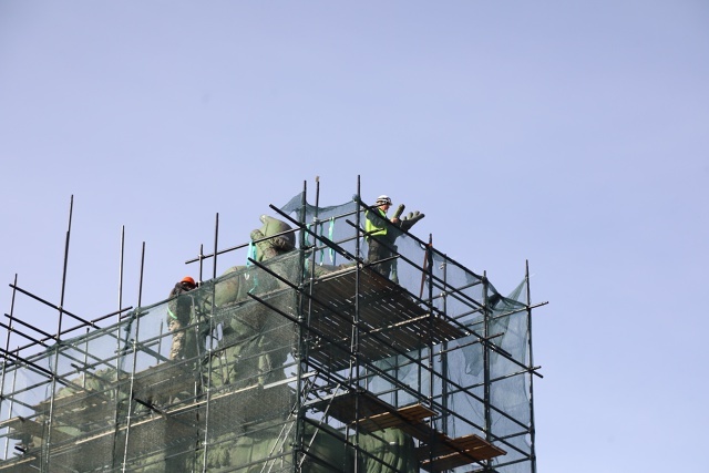 Салауат Юлаев һәйкәлен һүтеү башланды