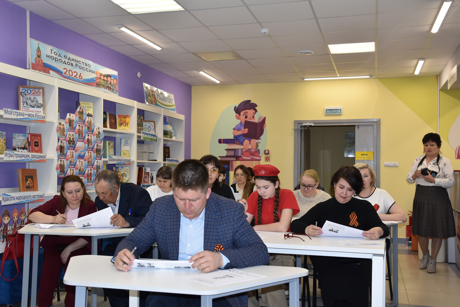 Асҡын районы халҡы "Еңеү диктанты" акцияһына ҡушылды