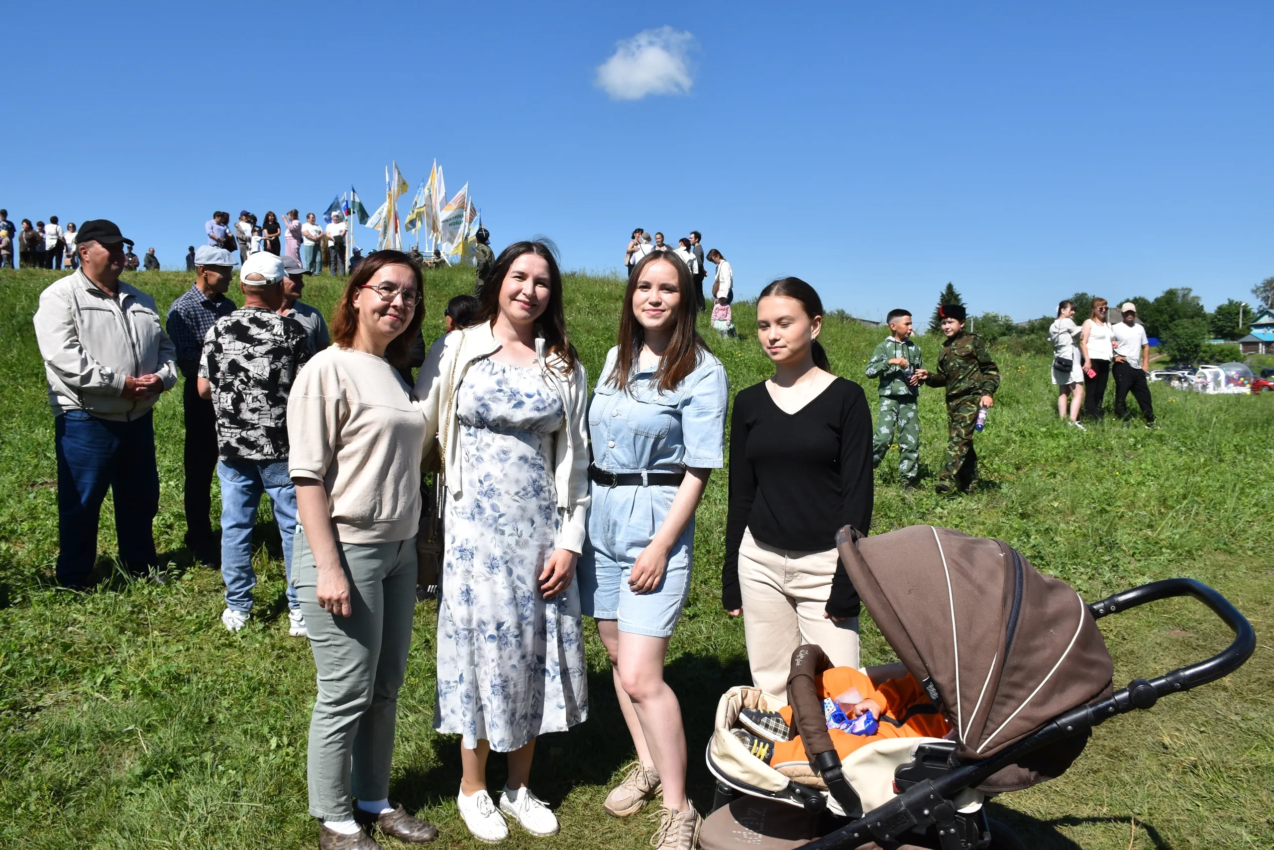 Упҡанкүлдә ауылдаштар осрашты
