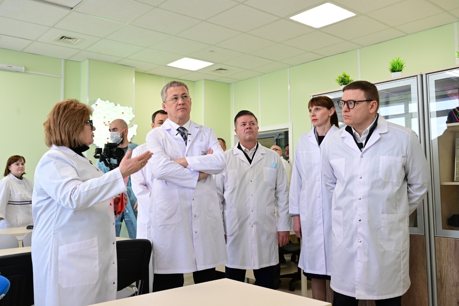 Алексей Текслер Башҡортостандың кардиология үҙәге мөмкинлектәренә һоҡланды