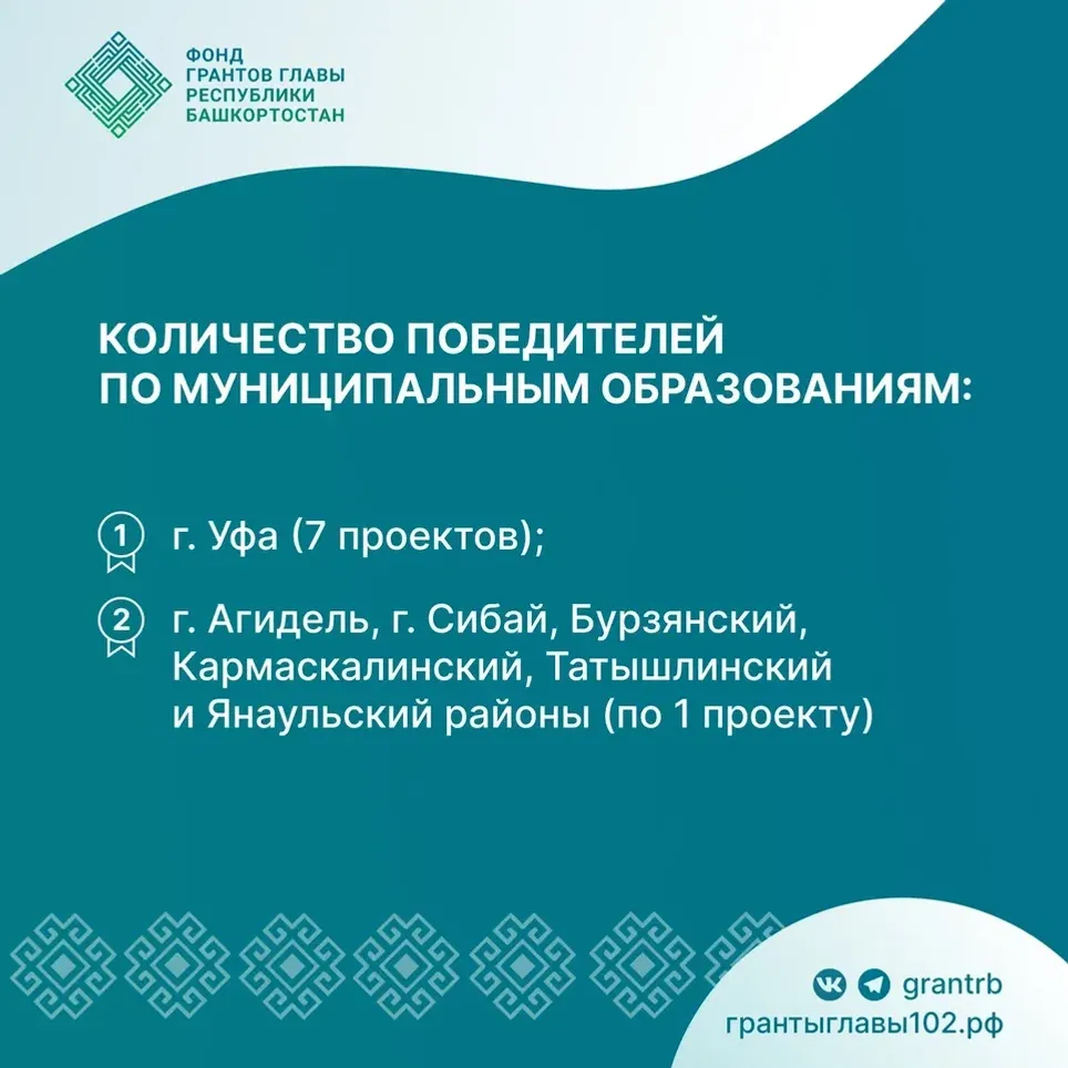 15 проект Башҡортостан Башлығының телдәрҙе һаҡлауға тәғәйенләнгән грантын алды