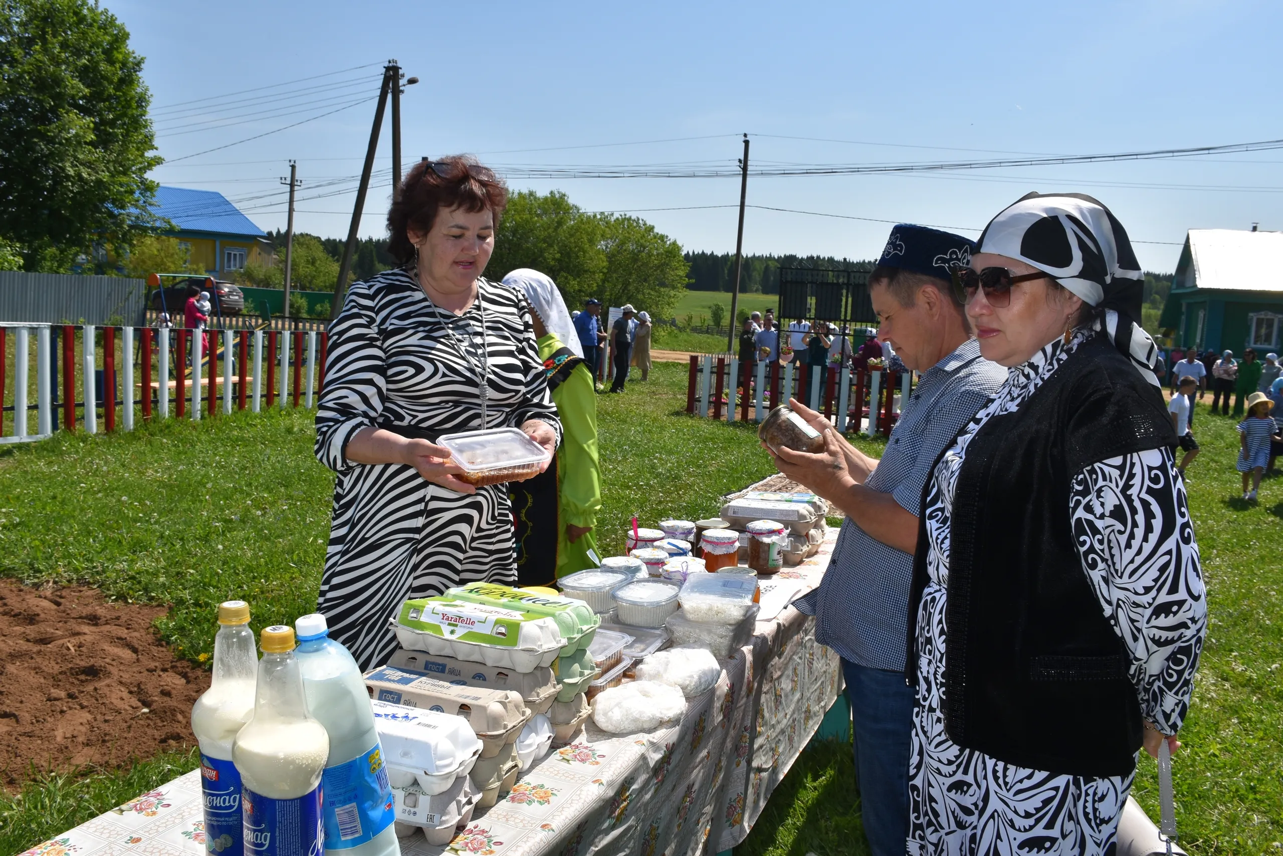 Яңы Ҡара ауылында һәйкәл асылды