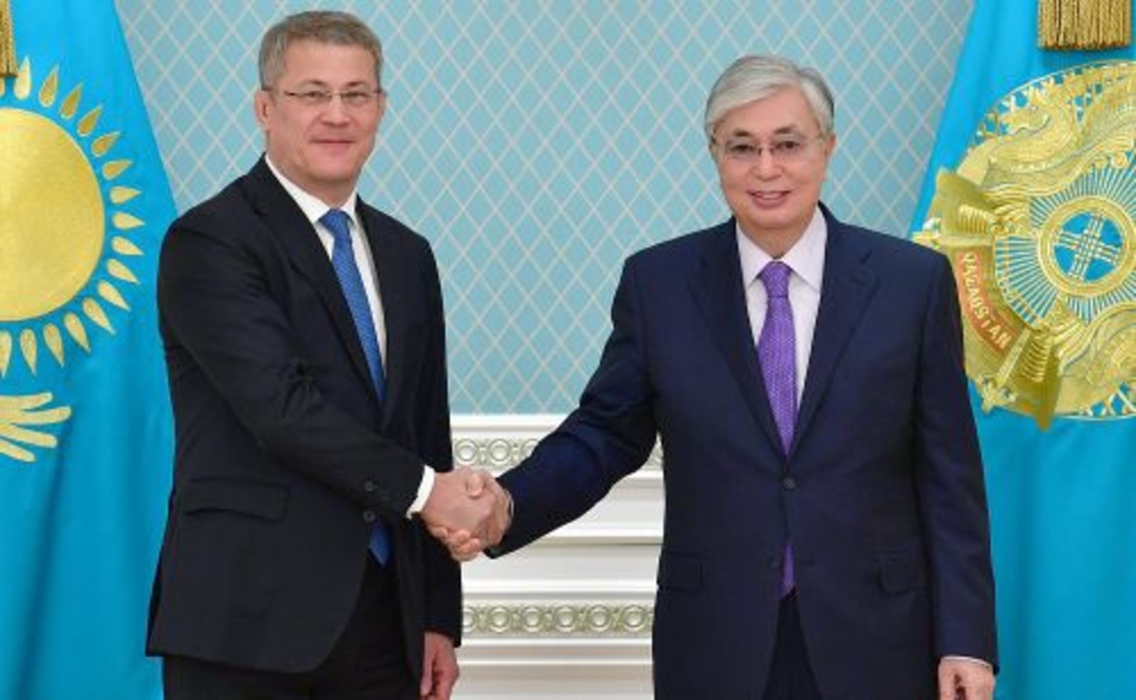 Радий Хәбиров Ҡаҙағстан Президенты менән осрашты