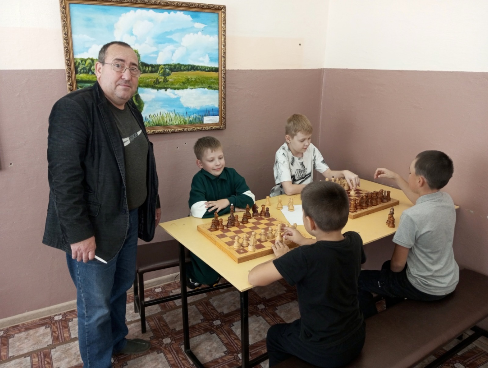 Иҫке Балтас Балалар-үҫмерҙәр спорт мәктәбендә шахмат берекмәһе эшләй