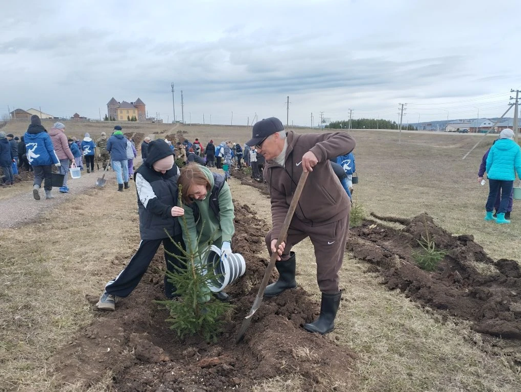 Асҡында  "Йәшел Башҡортостан" гөрләне