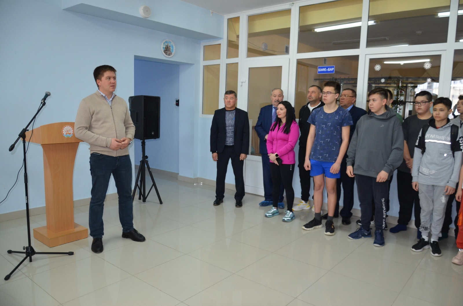 В ФОКе «Батыр» села Аскино открыли тренажерный зал