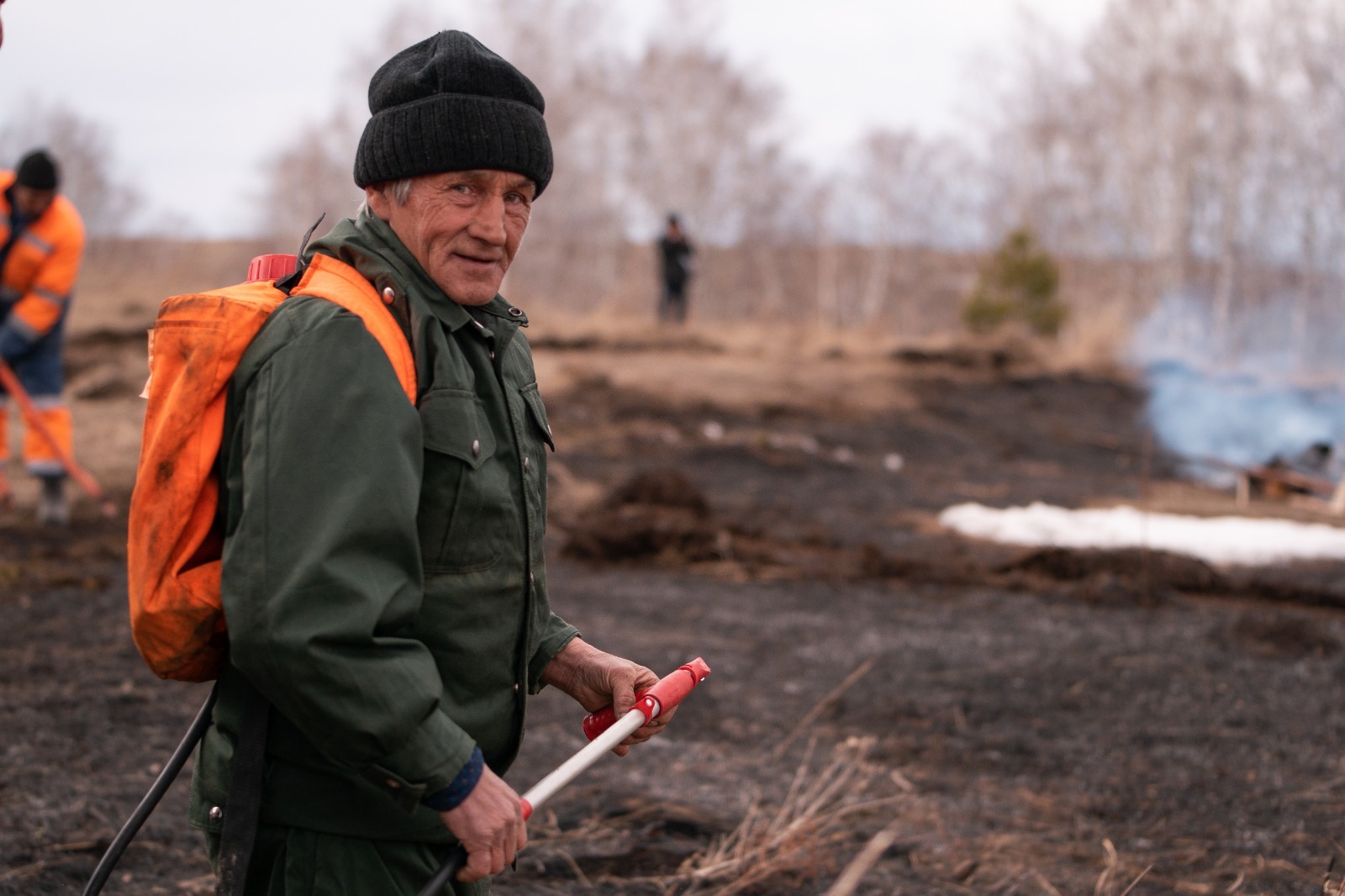 В Караидельском районе прошли зональные учения по тушению лесных пожаров