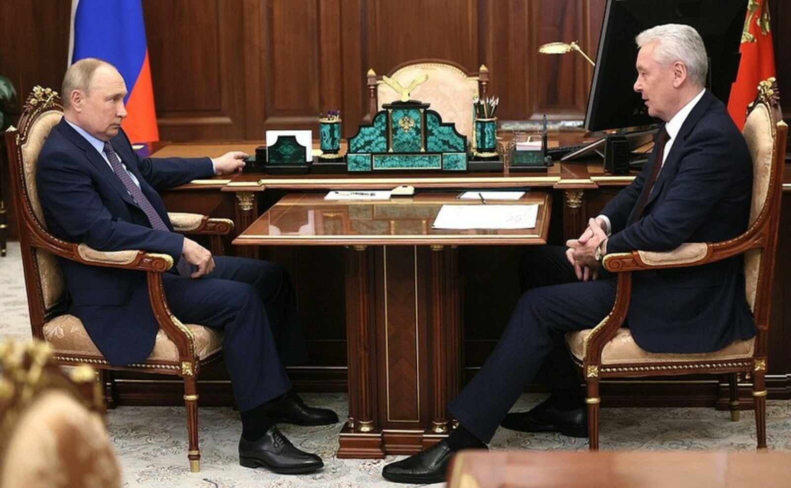 Встреча Президента РФ с мэром Москвы